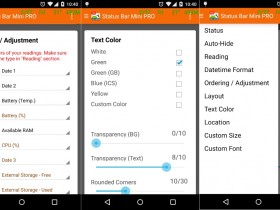 实用悬浮信息状态栏,迷你状态栏增强版(Status Bar Mini Pro)