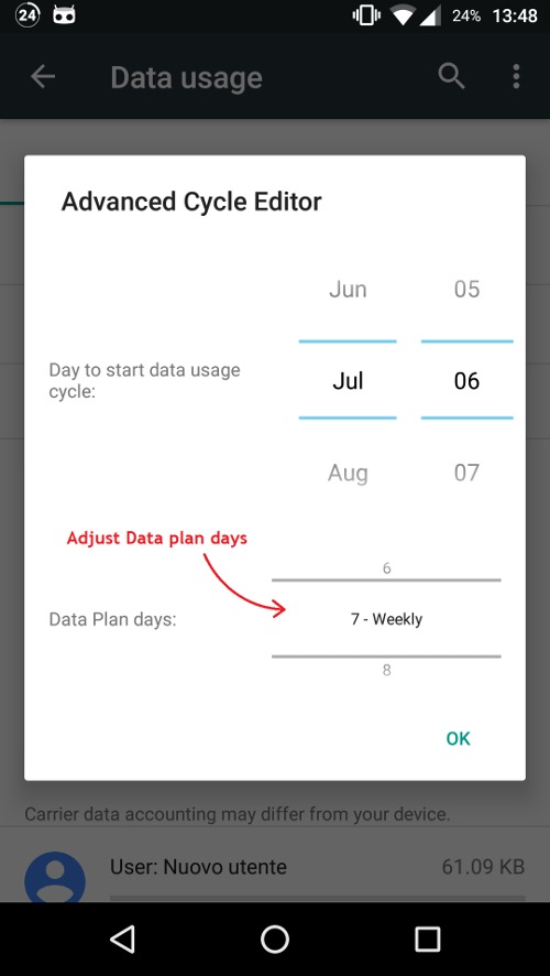 Xposed框架模块 - 高级流量套餐设置(Advanced Data Plan)